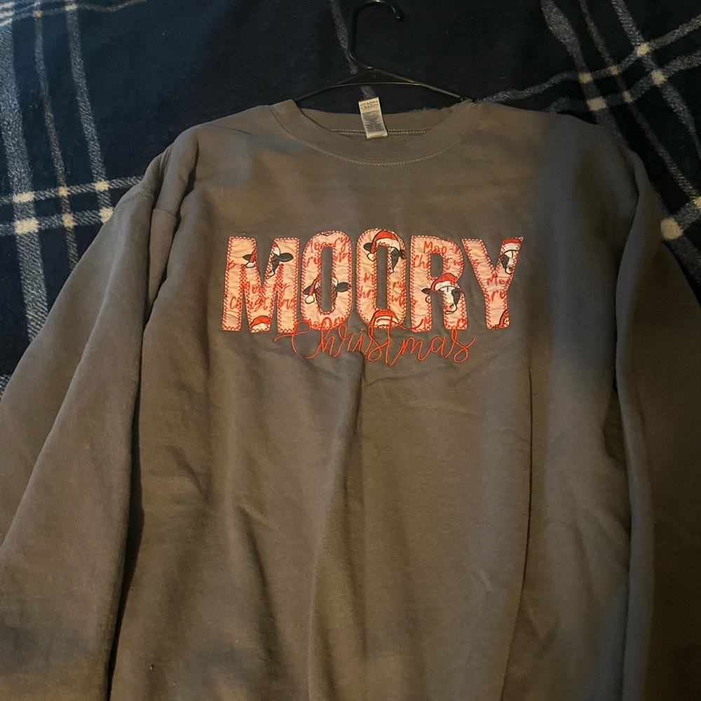 Cow Xmas pull over
